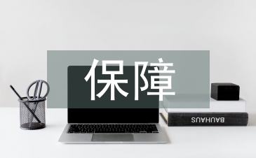保障技术论文
