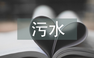 污水处理厂调查报告