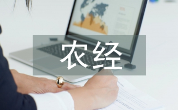 农经论文